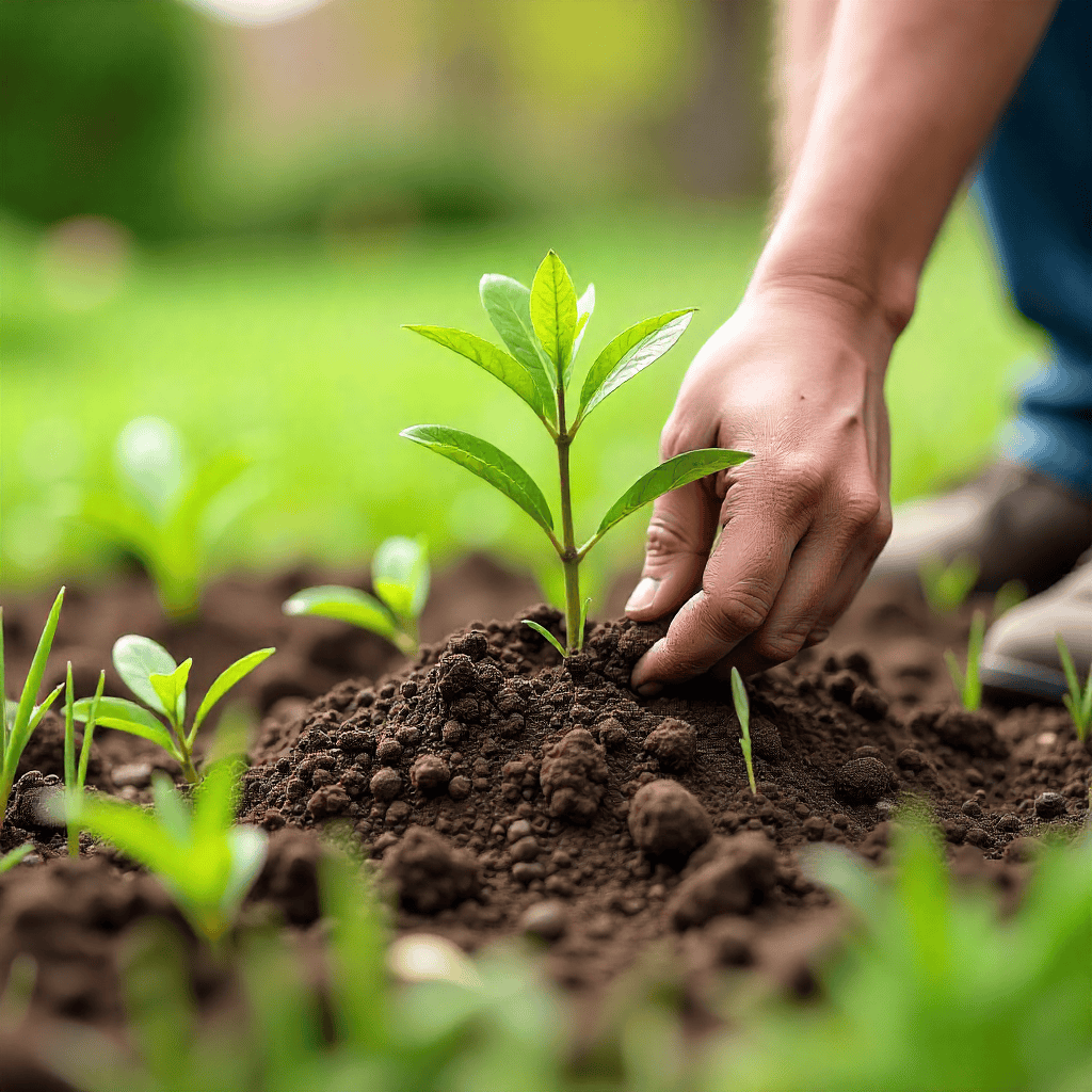 Kevätsiivous käynnissä pihan uudistamiseksi